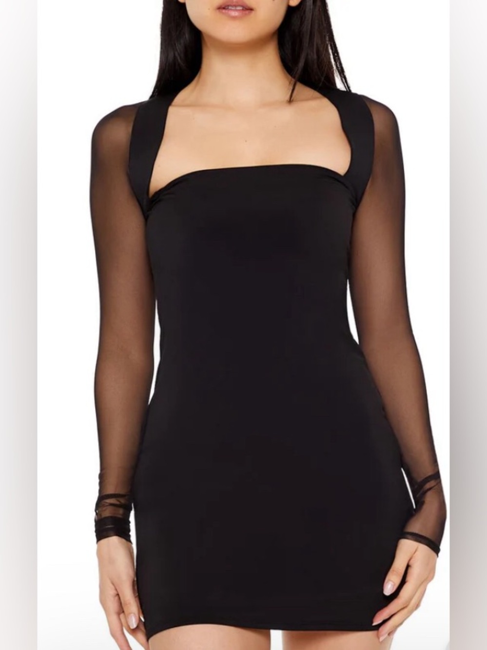FOREVER 21 SHEER MINI Dress